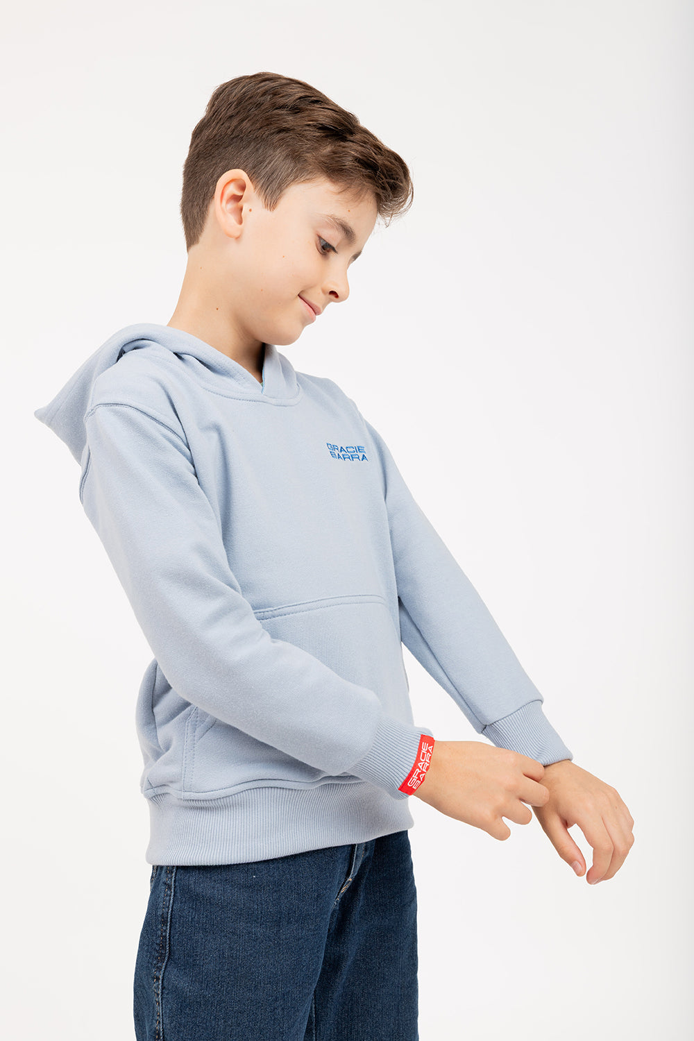 Casaco Infantil Emblem - Azul