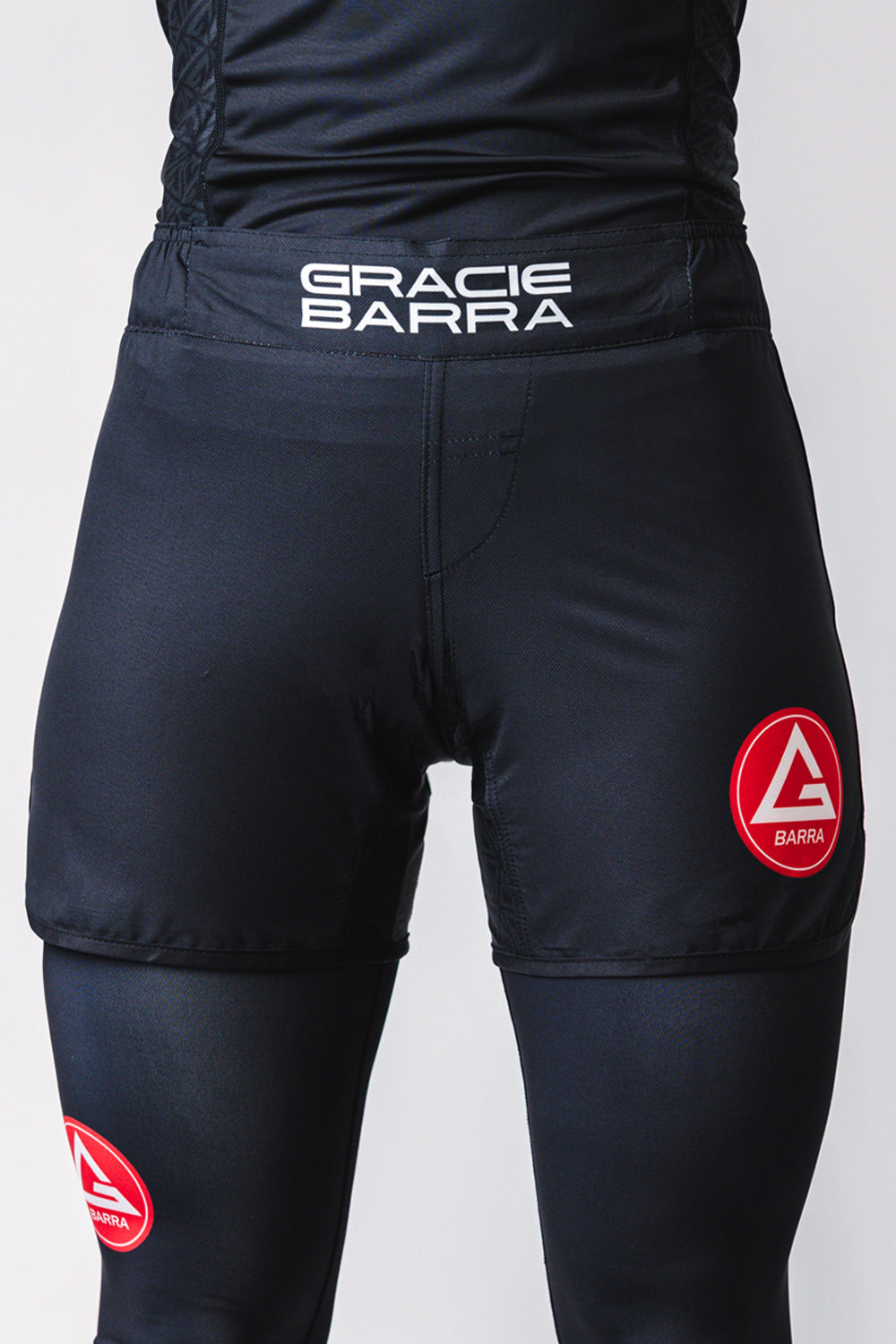 Short Feminino No Gi sem Velcro GB Essentials - Preto