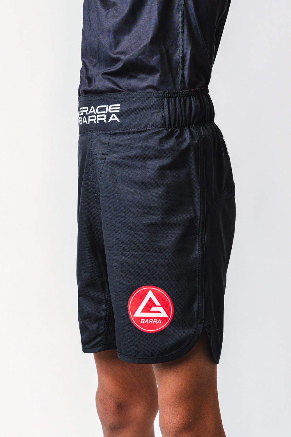 Bermuda Infantil No Gi sem Velcro GB Essentials - Preto