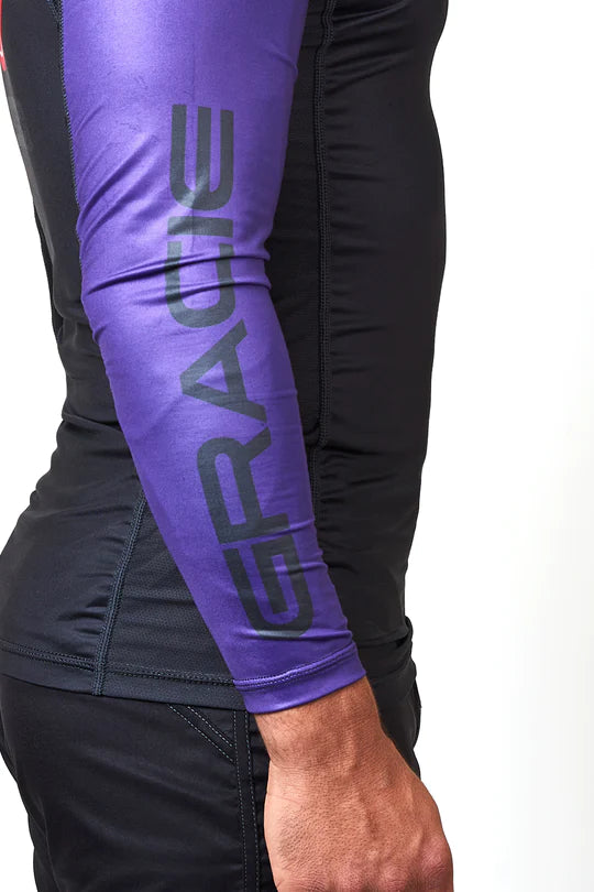 Rashguard Ranqueada M/L GB Edition - Roxa