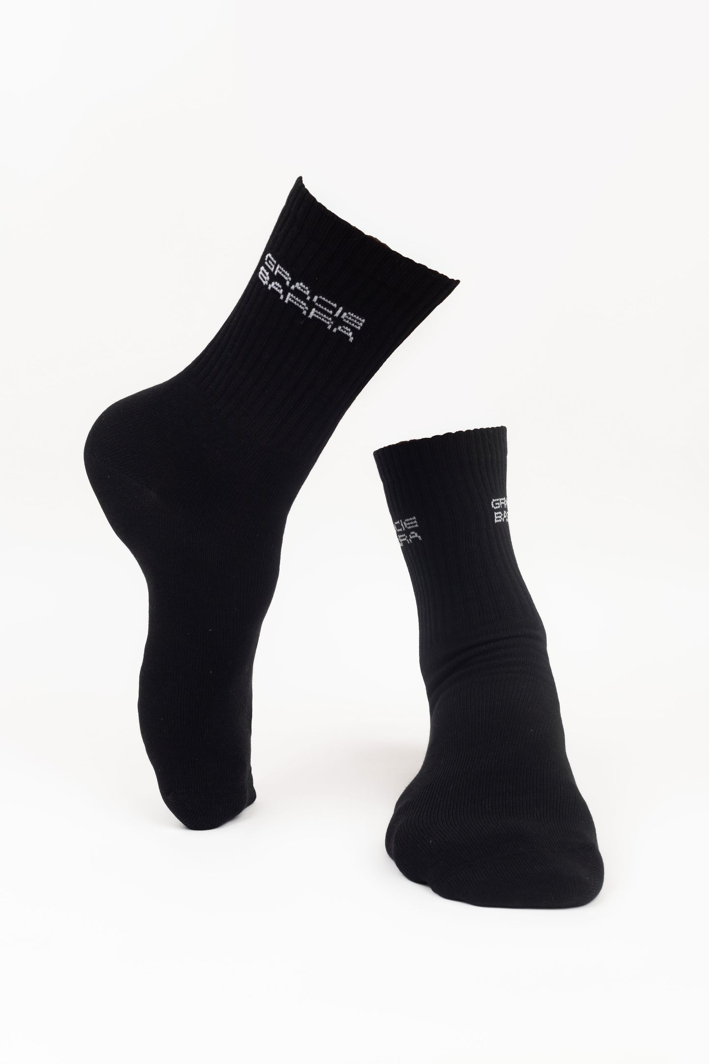 Meia Stacked - Preta