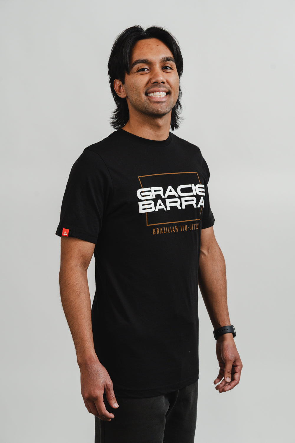 Camiseta Stacked Preta