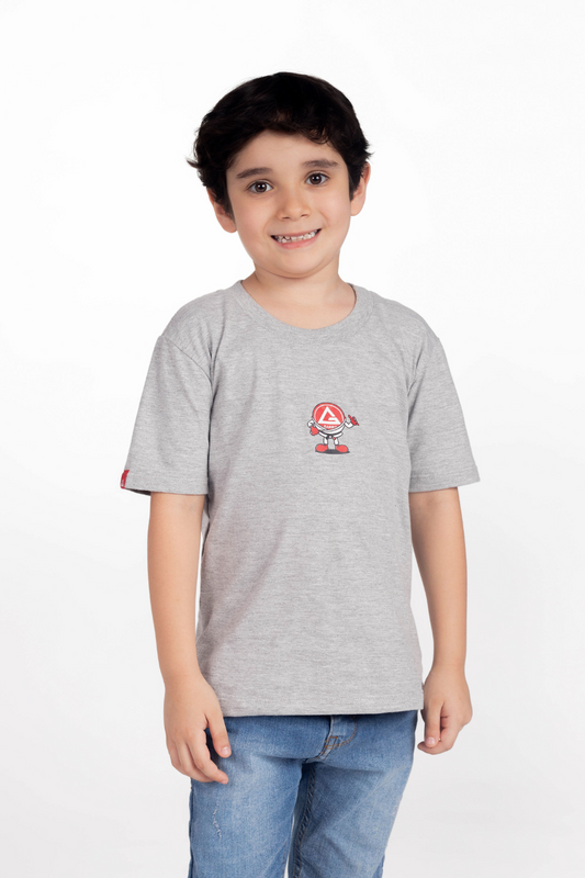 Camiseta Barrinha Infantil - Cinza