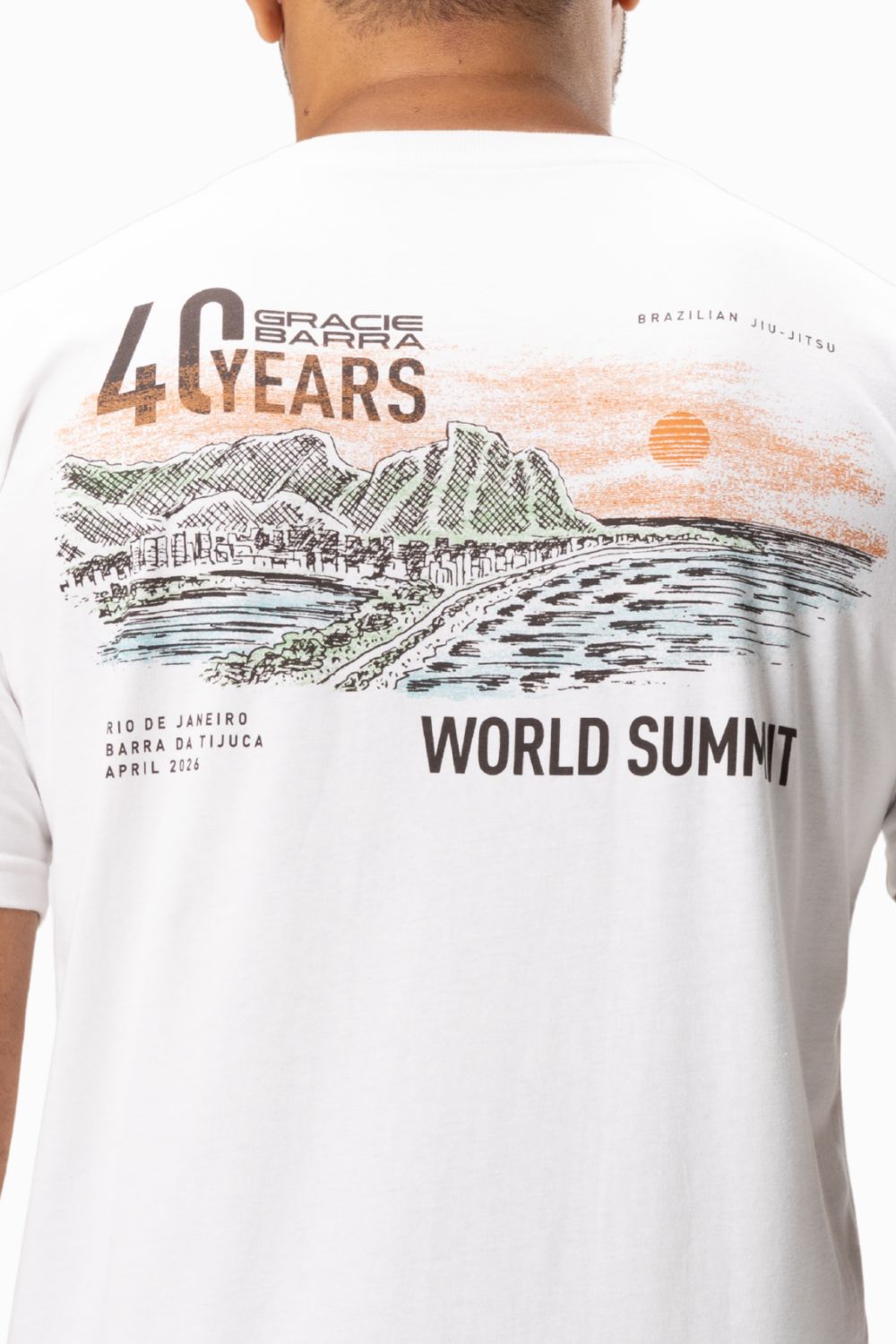 Camiseta GB World Summit - Off White