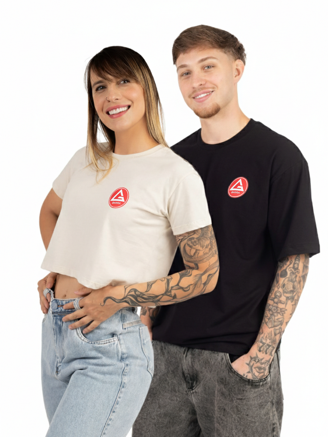 Camiseta Oversized Red Shield Elite - Preta