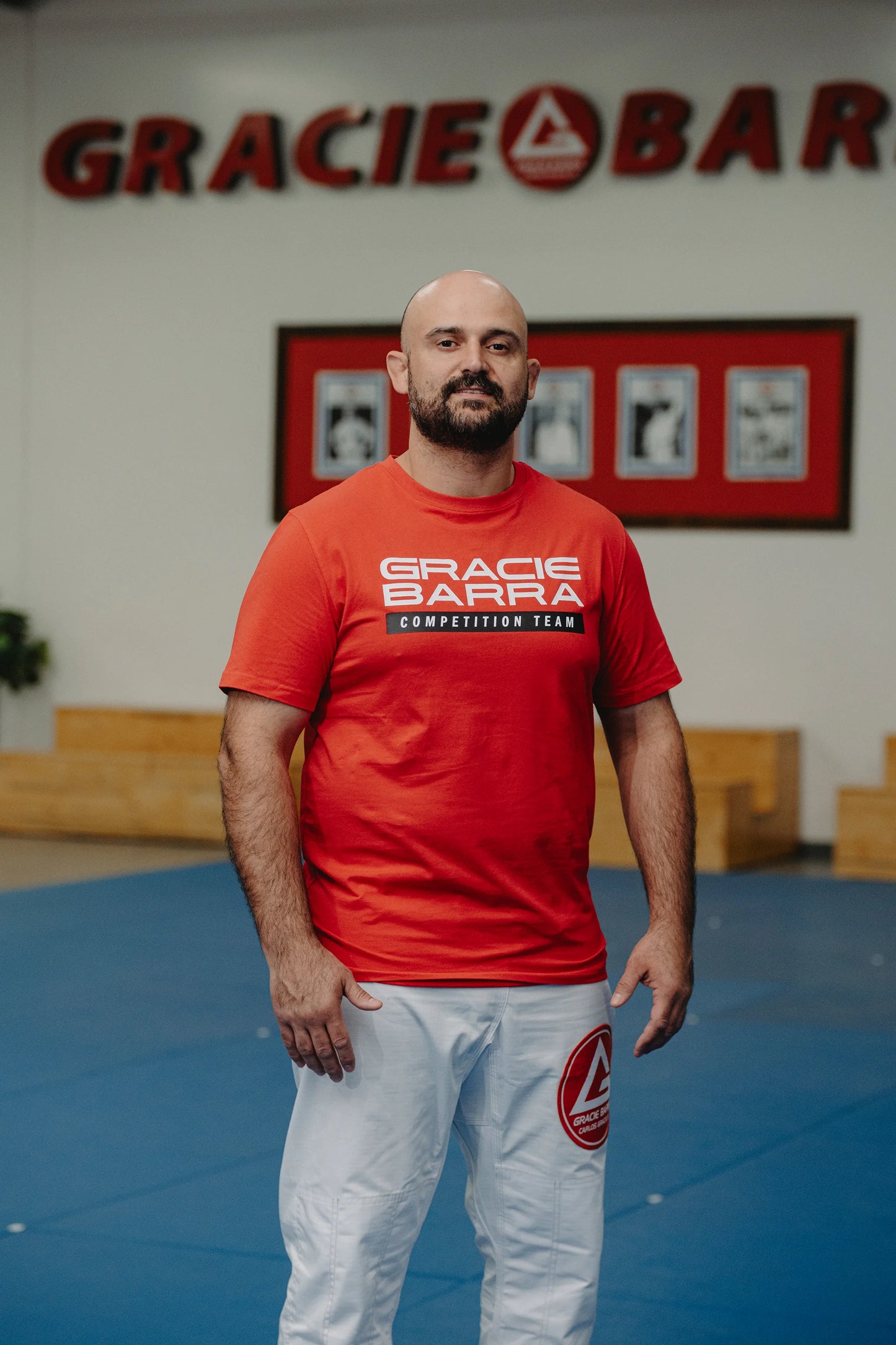 Camiseta Masculina  Competition Team 40 Anos - Vermelha