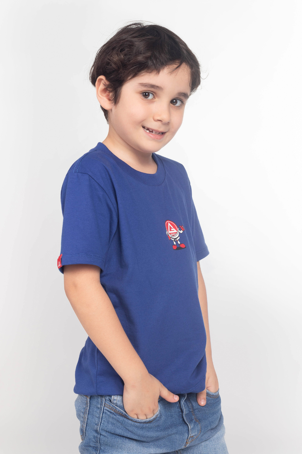 Camiseta Barrinha Infantil - Azul