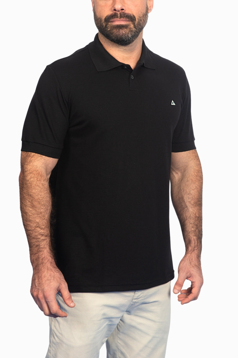Polo Pima Piquet - Preta