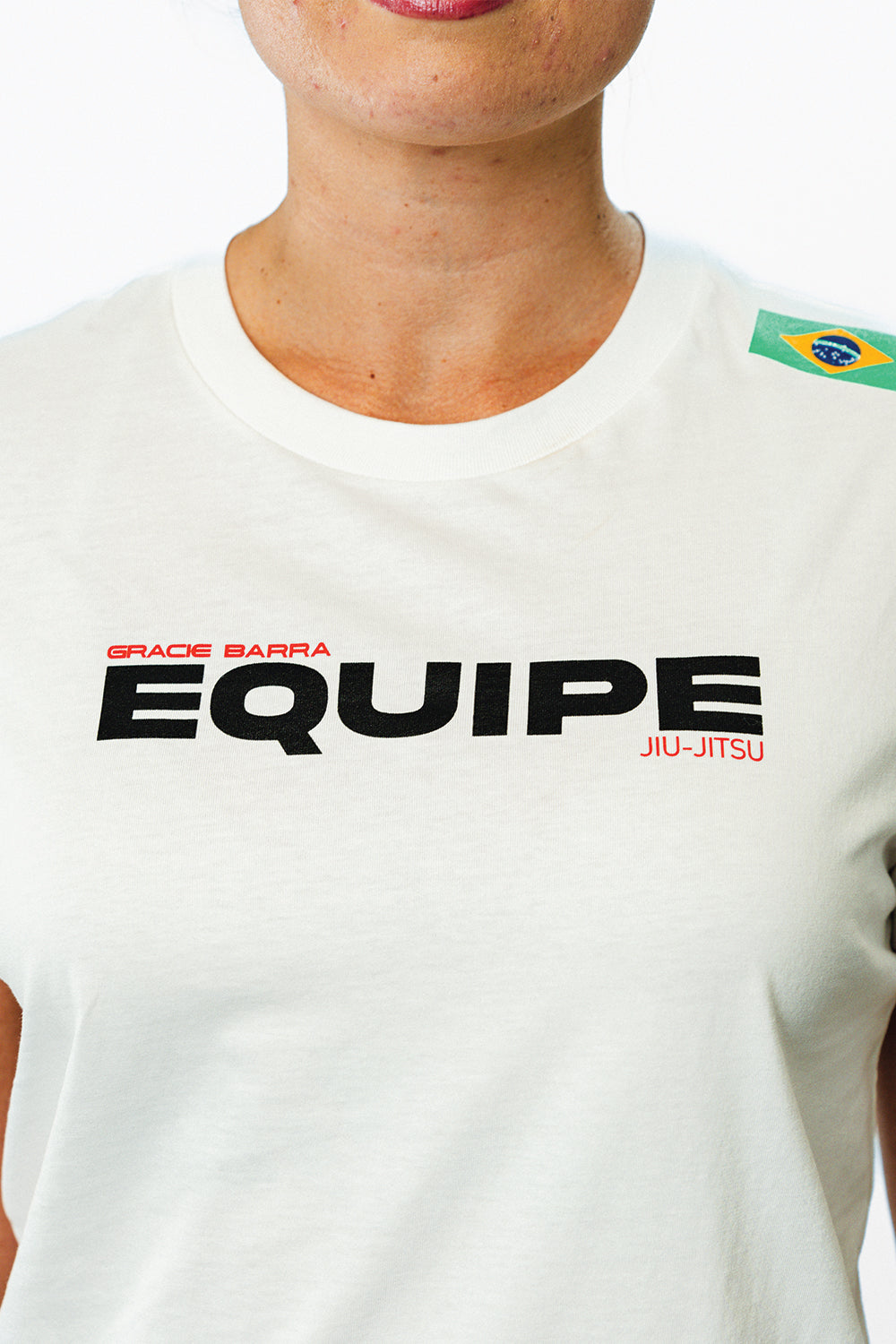 Camiseta Feminina Equipe- Off White