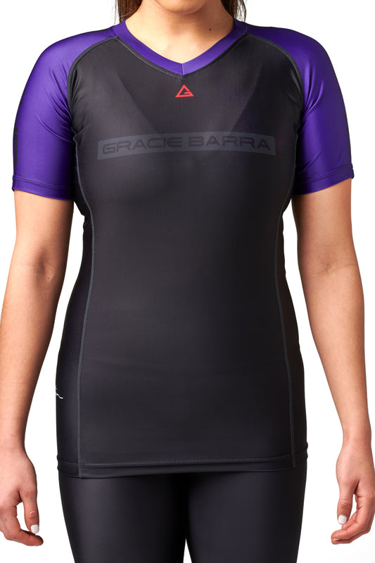 Rashguard Ranqueada M/C Feminina- Roxa