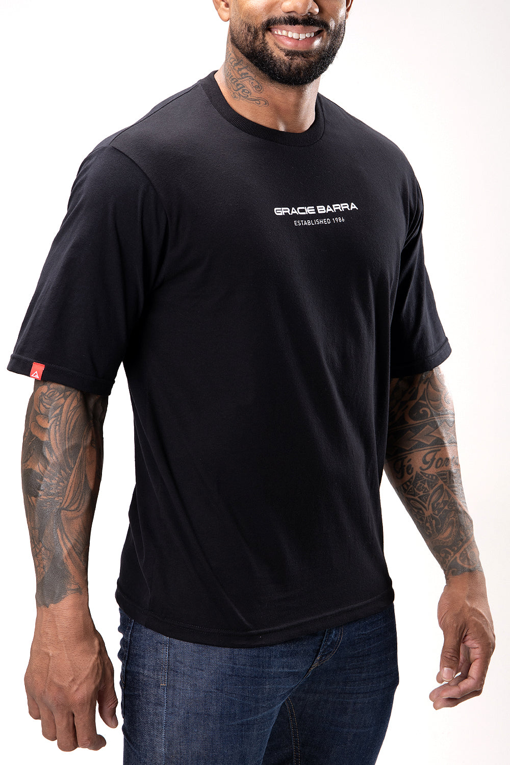 Camiseta Oversized Vintage Roots - Preta