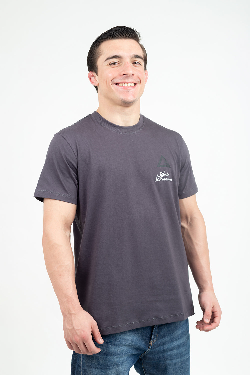 Camiseta Arte Suave V3 - Cinza