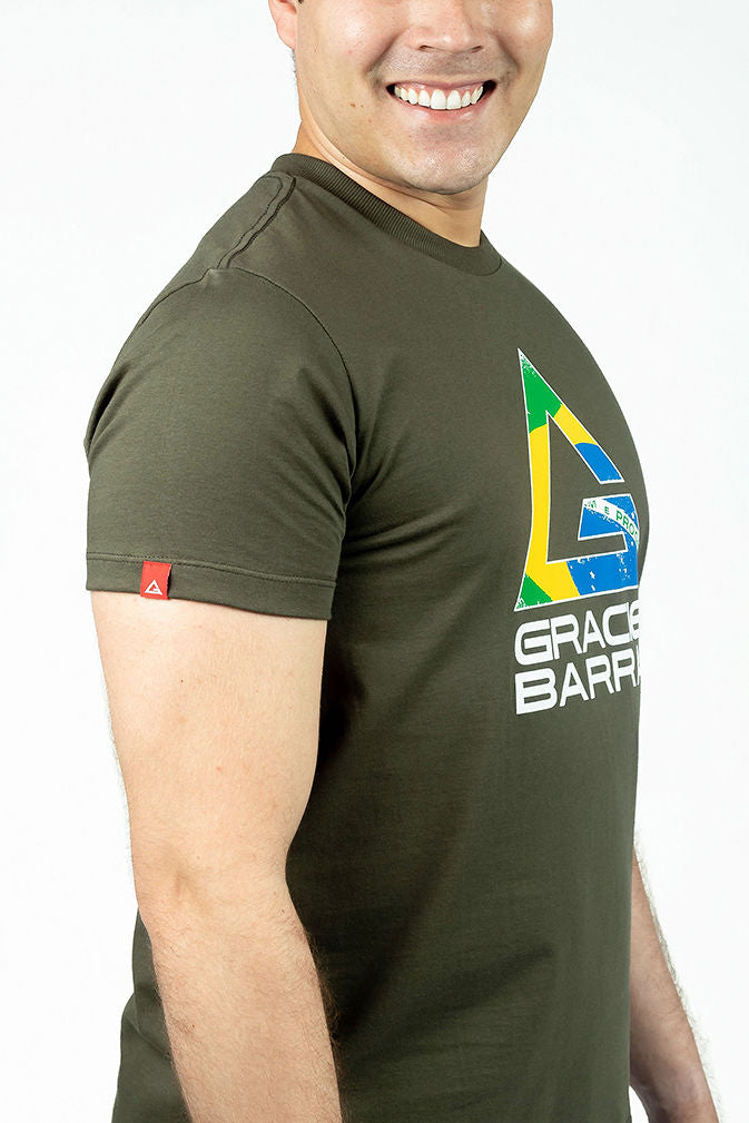 Camiseta Legado Bra Masculina - Verde