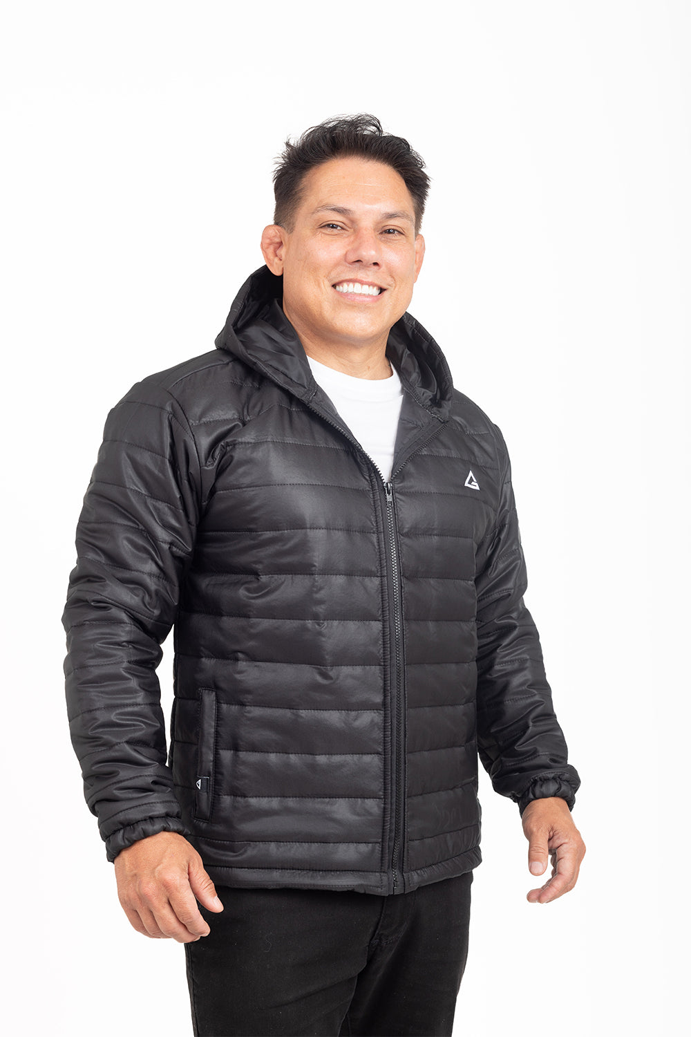 Jaqueta Puffer Tech Flow - Preto