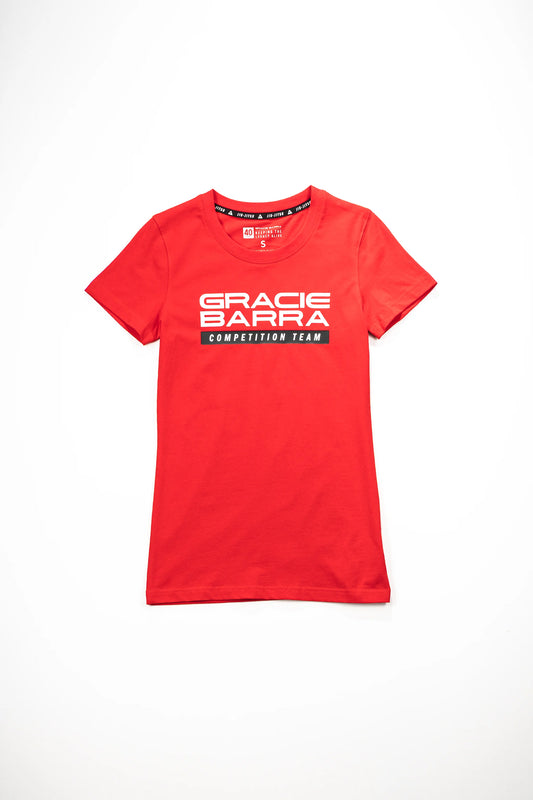 Camiseta Feminina Competition Team 40 Anos - Vermelha