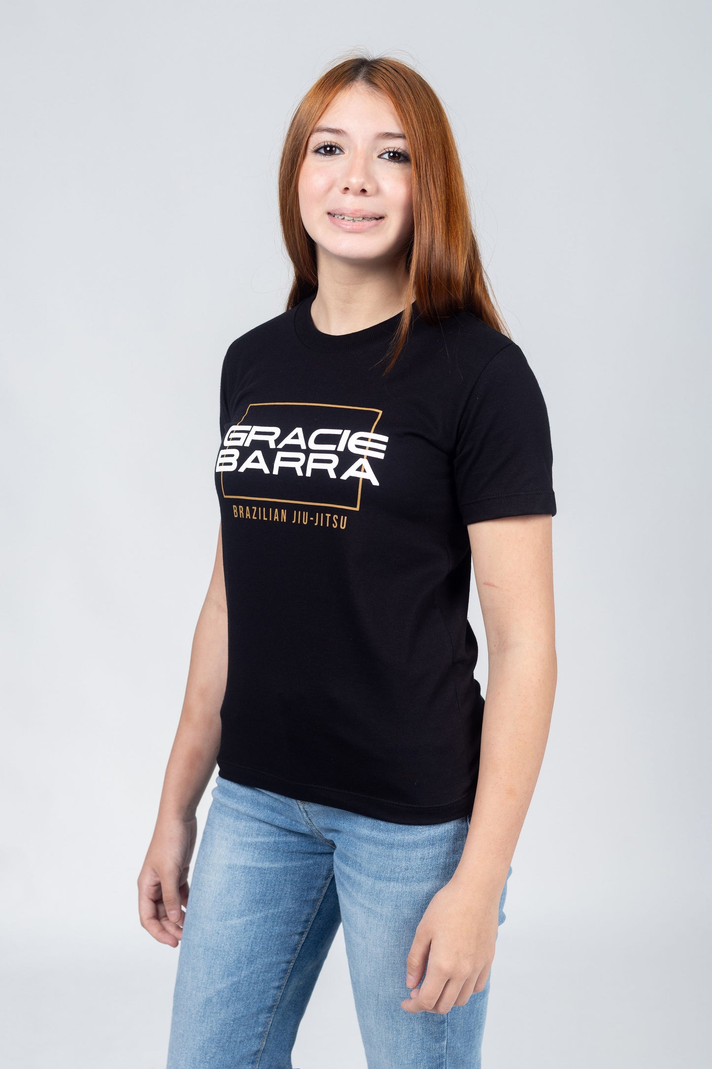 Camiseta Infantil GB Stacked - Preta