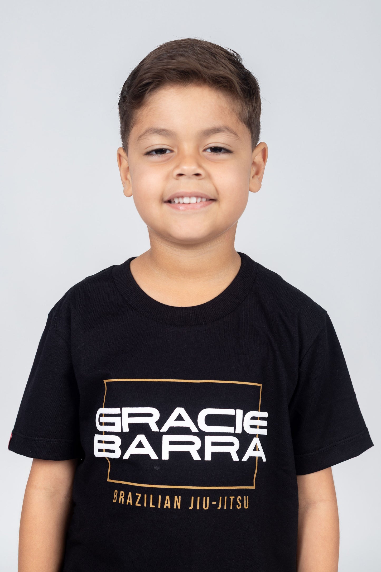 Camiseta Infantil GB Stacked - Preta